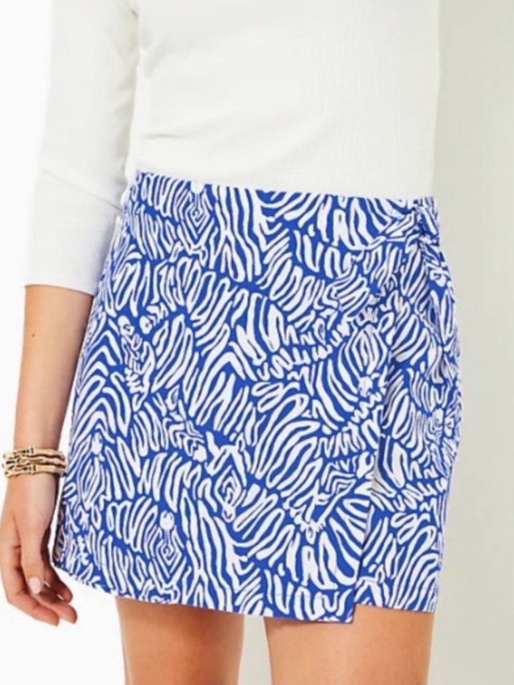 Lilly Pulitzer Zee Bebe Alysia Mini Skort Size 10
